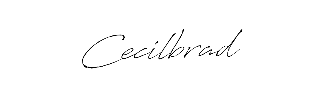 Design your own signature with our free online signature maker. With this signature software, you can create a handwritten (Antro_Vectra) signature for name Cecilbrad . Cecilbrad  signature style 6 images and pictures png