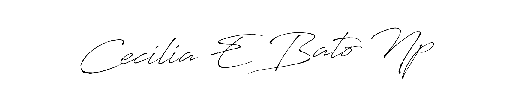 It looks lik you need a new signature style for name Cecilia E Bato Np. Design unique handwritten (Antro_Vectra) signature with our free signature maker in just a few clicks. Cecilia E Bato Np signature style 6 images and pictures png