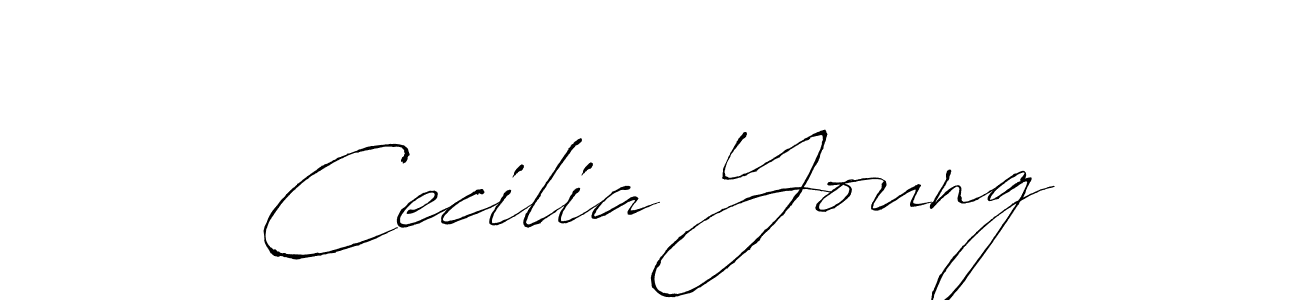 Also we have Cecilia Young name is the best signature style. Create professional handwritten signature collection using Antro_Vectra autograph style. Cecilia Young signature style 6 images and pictures png