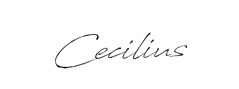 How to make Cecilius name signature. Use Antro_Vectra style for creating short signs online. This is the latest handwritten sign. Cecilius signature style 6 images and pictures png