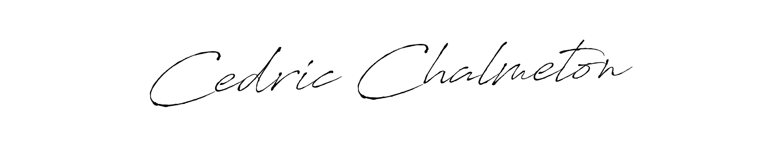 Cedric Chalmeton stylish signature style. Best Handwritten Sign (Antro_Vectra) for my name. Handwritten Signature Collection Ideas for my name Cedric Chalmeton. Cedric Chalmeton signature style 6 images and pictures png