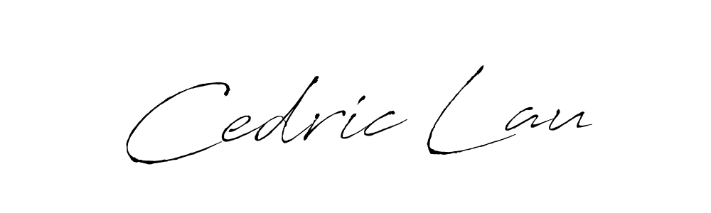 You should practise on your own different ways (Antro_Vectra) to write your name (Cedric Lau) in signature. don't let someone else do it for you. Cedric Lau signature style 6 images and pictures png