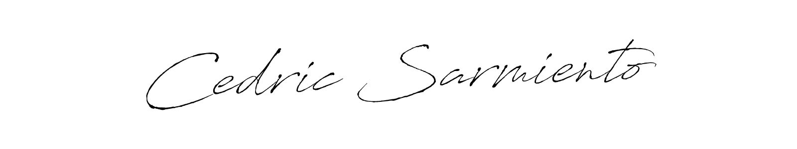 How to make Cedric Sarmiento signature? Antro_Vectra is a professional autograph style. Create handwritten signature for Cedric Sarmiento name. Cedric Sarmiento signature style 6 images and pictures png
