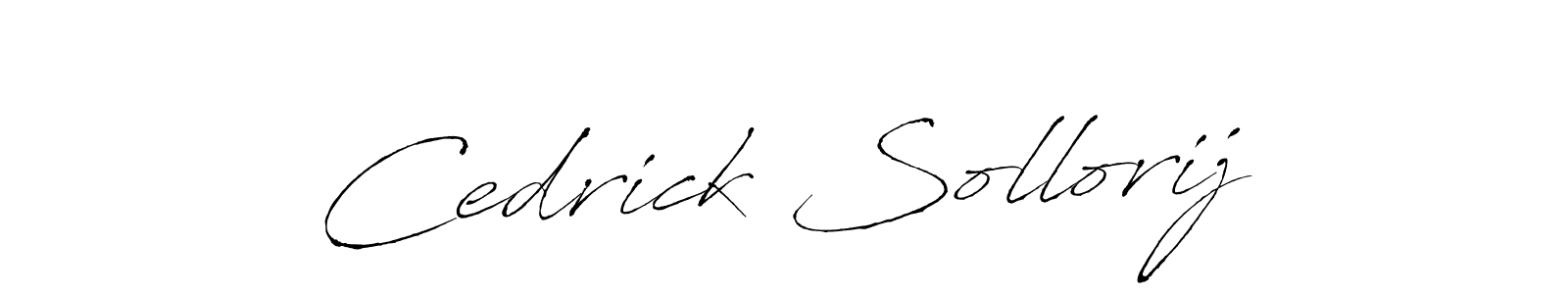 Make a beautiful signature design for name Cedrick Sollorij. With this signature (Antro_Vectra) style, you can create a handwritten signature for free. Cedrick Sollorij signature style 6 images and pictures png