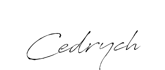 Also we have Cedrych name is the best signature style. Create professional handwritten signature collection using Antro_Vectra autograph style. Cedrych signature style 6 images and pictures png