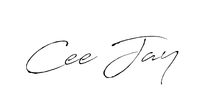 The best way (Antro_Vectra) to make a short signature is to pick only two or three words in your name. The name Cee Jay include a total of six letters. For converting this name. Cee Jay signature style 6 images and pictures png