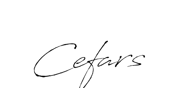 Cefars stylish signature style. Best Handwritten Sign (Antro_Vectra) for my name. Handwritten Signature Collection Ideas for my name Cefars. Cefars signature style 6 images and pictures png