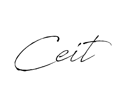 Use a signature maker to create a handwritten signature online. With this signature software, you can design (Antro_Vectra) your own signature for name Ceit. Ceit signature style 6 images and pictures png