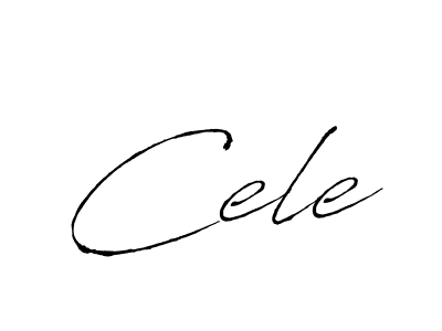 Use a signature maker to create a handwritten signature online. With this signature software, you can design (Antro_Vectra) your own signature for name Cele. Cele signature style 6 images and pictures png