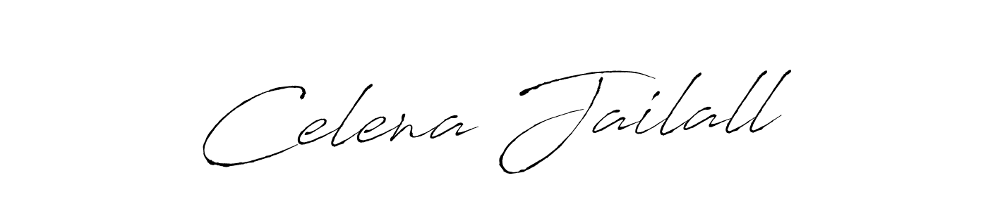 Create a beautiful signature design for name Celena Jailall. With this signature (Antro_Vectra) fonts, you can make a handwritten signature for free. Celena Jailall signature style 6 images and pictures png