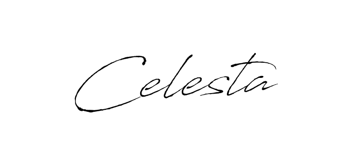 How to make Celesta name signature. Use Antro_Vectra style for creating short signs online. This is the latest handwritten sign. Celesta signature style 6 images and pictures png