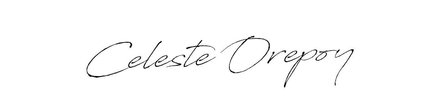 Make a beautiful signature design for name Celeste Orepoy. Use this online signature maker to create a handwritten signature for free. Celeste Orepoy signature style 6 images and pictures png