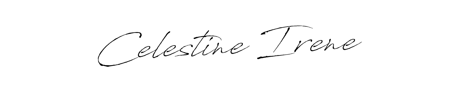 Once you've used our free online signature maker to create your best signature Antro_Vectra style, it's time to enjoy all of the benefits that Celestine Irene name signing documents. Celestine Irene signature style 6 images and pictures png