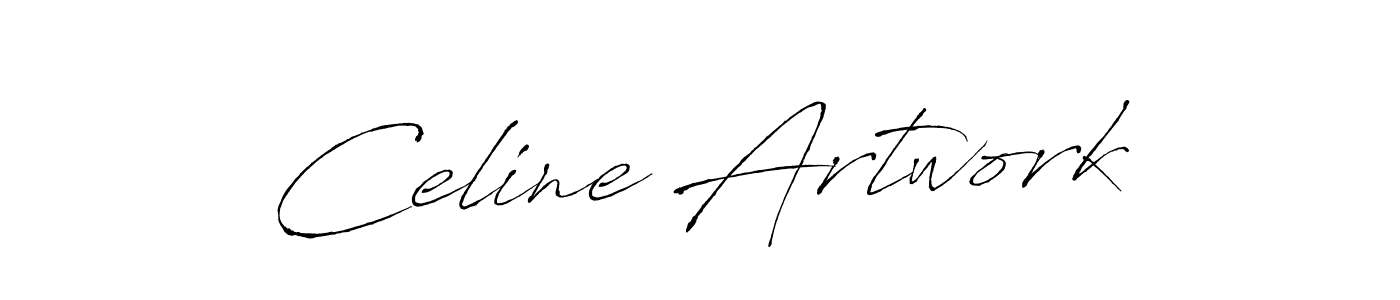 How to make Celine Artwork name signature. Use Antro_Vectra style for creating short signs online. This is the latest handwritten sign. Celine Artwork signature style 6 images and pictures png