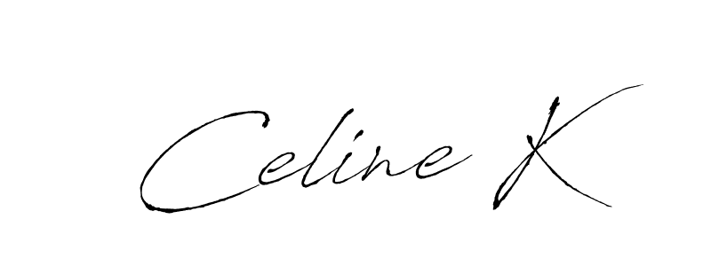 if you are searching for the best signature style for your name Celine K. so please give up your signature search. here we have designed multiple signature styles  using Antro_Vectra. Celine K signature style 6 images and pictures png