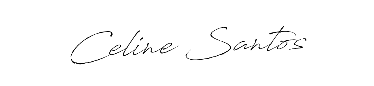 It looks lik you need a new signature style for name Celine Santos. Design unique handwritten (Antro_Vectra) signature with our free signature maker in just a few clicks. Celine Santos signature style 6 images and pictures png