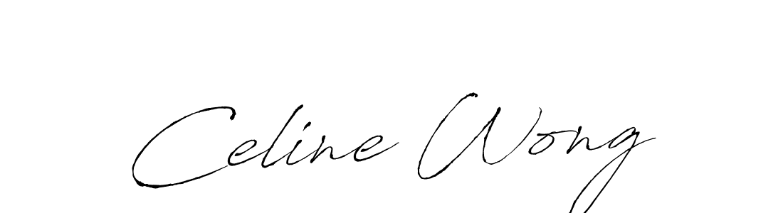 Use a signature maker to create a handwritten signature online. With this signature software, you can design (Antro_Vectra) your own signature for name Celine Wong. Celine Wong signature style 6 images and pictures png