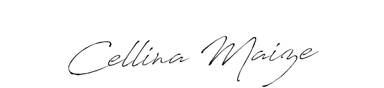 You should practise on your own different ways (Antro_Vectra) to write your name (Cellina Maize) in signature. don't let someone else do it for you. Cellina Maize signature style 6 images and pictures png