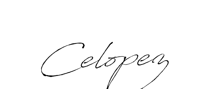 Also we have Celopez name is the best signature style. Create professional handwritten signature collection using Antro_Vectra autograph style. Celopez signature style 6 images and pictures png