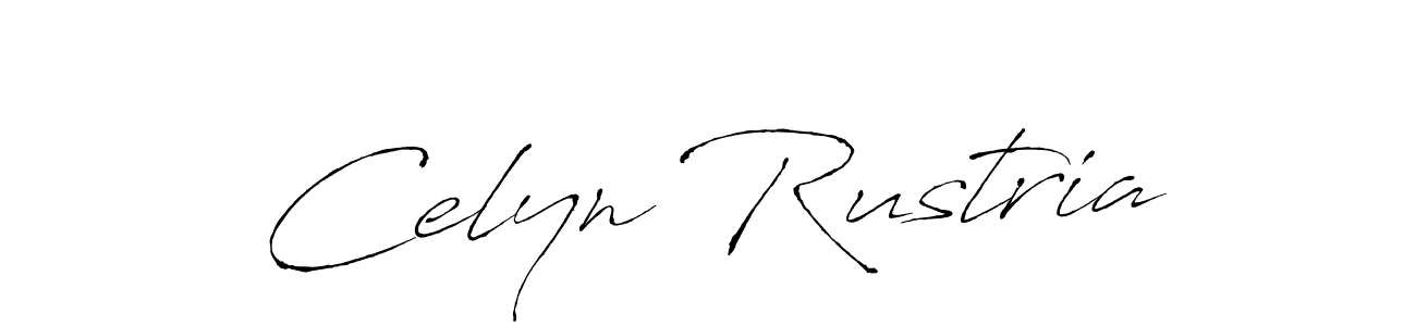 Once you've used our free online signature maker to create your best signature Antro_Vectra style, it's time to enjoy all of the benefits that Celyn Rustria name signing documents. Celyn Rustria signature style 6 images and pictures png