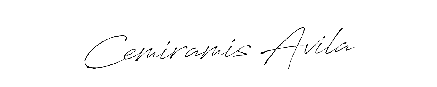 Make a beautiful signature design for name Cemiramis Avila. Use this online signature maker to create a handwritten signature for free. Cemiramis Avila signature style 6 images and pictures png