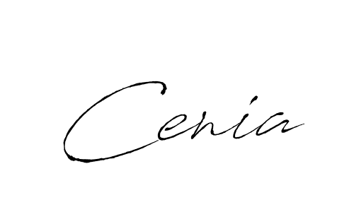 How to make Cenia signature? Antro_Vectra is a professional autograph style. Create handwritten signature for Cenia name. Cenia signature style 6 images and pictures png