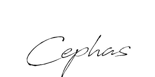 Make a beautiful signature design for name Cephas. With this signature (Antro_Vectra) style, you can create a handwritten signature for free. Cephas signature style 6 images and pictures png