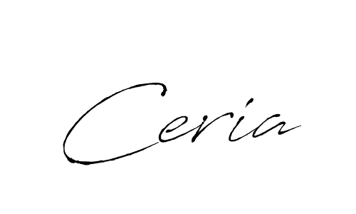 Ceria stylish signature style. Best Handwritten Sign (Antro_Vectra) for my name. Handwritten Signature Collection Ideas for my name Ceria. Ceria signature style 6 images and pictures png