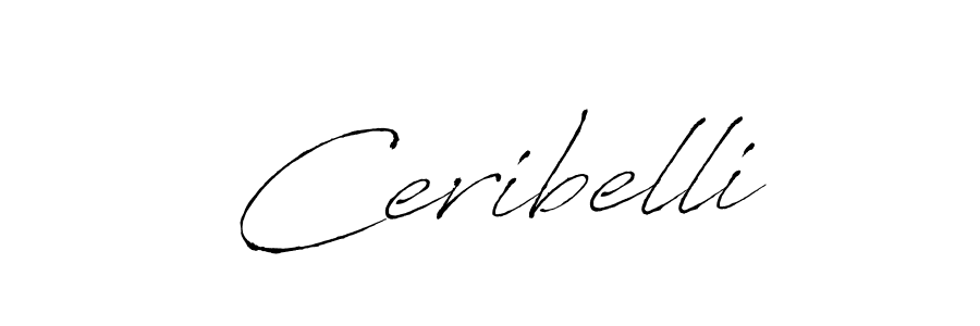 Use a signature maker to create a handwritten signature online. With this signature software, you can design (Antro_Vectra) your own signature for name Ceribelli. Ceribelli signature style 6 images and pictures png