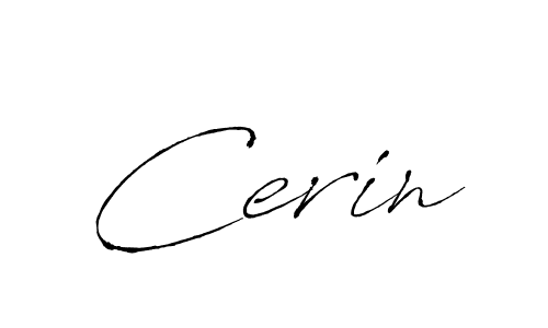 How to make Cerin name signature. Use Antro_Vectra style for creating short signs online. This is the latest handwritten sign. Cerin signature style 6 images and pictures png