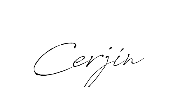 Similarly Antro_Vectra is the best handwritten signature design. Signature creator online .You can use it as an online autograph creator for name Cerjin. Cerjin signature style 6 images and pictures png