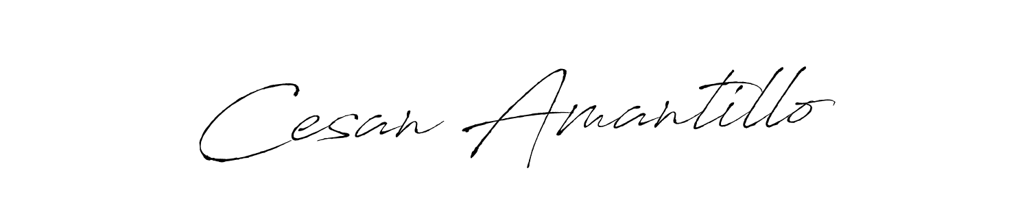 Use a signature maker to create a handwritten signature online. With this signature software, you can design (Antro_Vectra) your own signature for name Cesan Amantillo. Cesan Amantillo signature style 6 images and pictures png