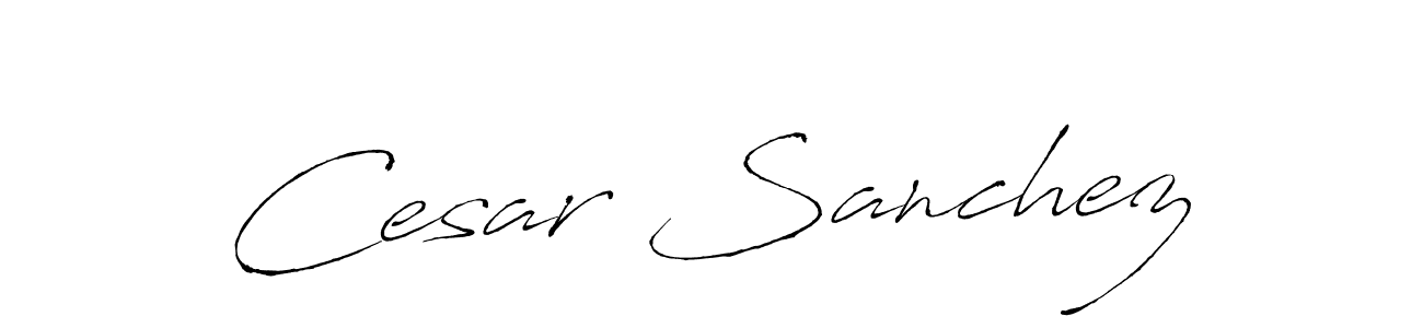 Once you've used our free online signature maker to create your best signature Antro_Vectra style, it's time to enjoy all of the benefits that Cesar Sanchez name signing documents. Cesar Sanchez signature style 6 images and pictures png