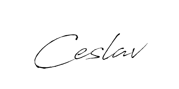 Best and Professional Signature Style for Ceslav. Antro_Vectra Best Signature Style Collection. Ceslav signature style 6 images and pictures png