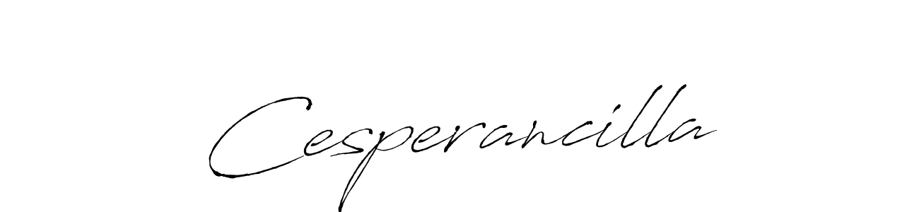 if you are searching for the best signature style for your name Cesperancilla. so please give up your signature search. here we have designed multiple signature styles  using Antro_Vectra. Cesperancilla signature style 6 images and pictures png