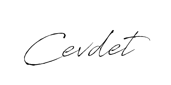 Also we have Cevdet name is the best signature style. Create professional handwritten signature collection using Antro_Vectra autograph style. Cevdet signature style 6 images and pictures png