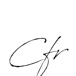 Use a signature maker to create a handwritten signature online. With this signature software, you can design (Antro_Vectra) your own signature for name Cfr. Cfr signature style 6 images and pictures png