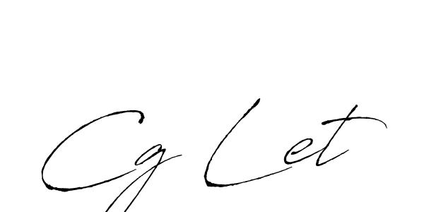 Use a signature maker to create a handwritten signature online. With this signature software, you can design (Antro_Vectra) your own signature for name Cg Let. Cg Let signature style 6 images and pictures png