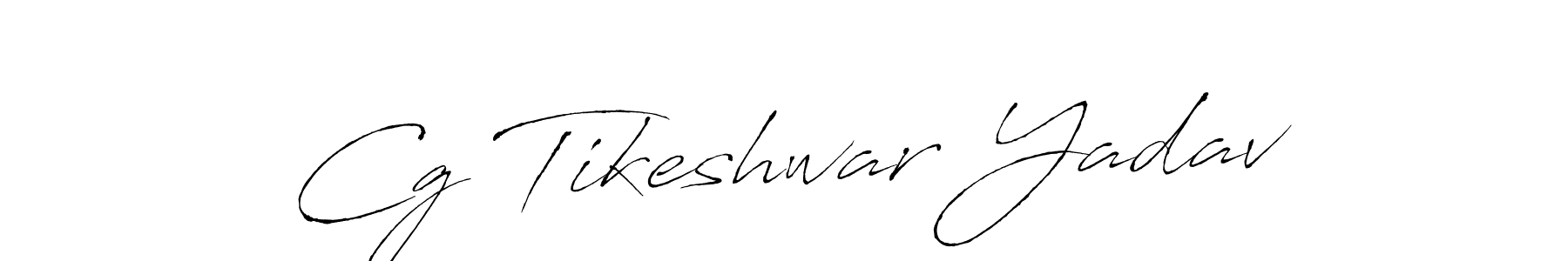 Similarly Antro_Vectra is the best handwritten signature design. Signature creator online .You can use it as an online autograph creator for name Cg Tikeshwar Yadav. Cg Tikeshwar Yadav signature style 6 images and pictures png