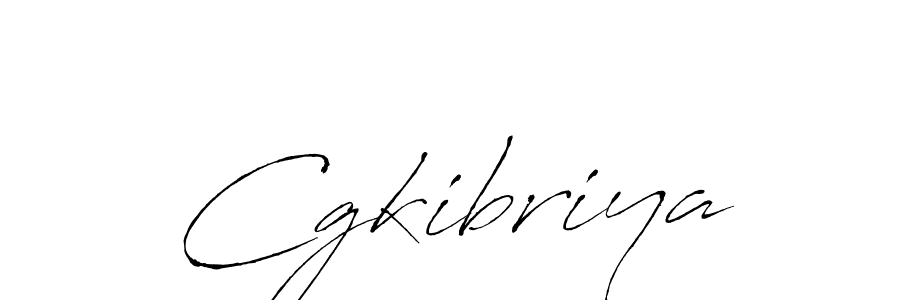 Design your own signature with our free online signature maker. With this signature software, you can create a handwritten (Antro_Vectra) signature for name Cgkibriya. Cgkibriya signature style 6 images and pictures png