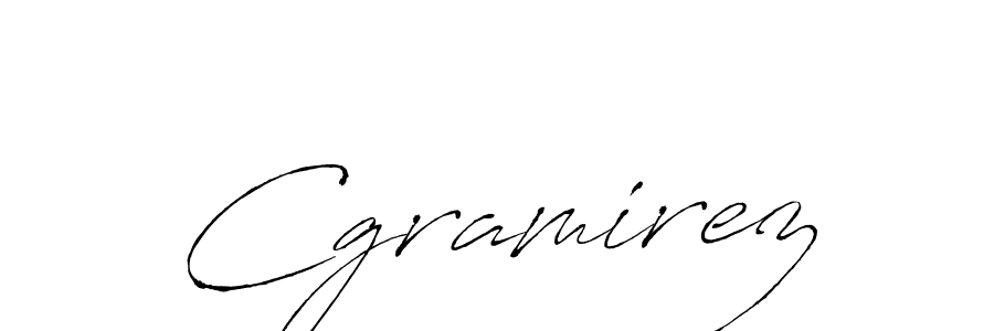 How to make Cgramirez signature? Antro_Vectra is a professional autograph style. Create handwritten signature for Cgramirez name. Cgramirez signature style 6 images and pictures png