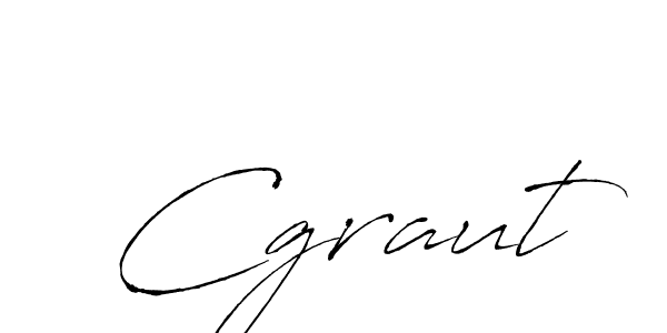 Cgraut stylish signature style. Best Handwritten Sign (Antro_Vectra) for my name. Handwritten Signature Collection Ideas for my name Cgraut. Cgraut signature style 6 images and pictures png