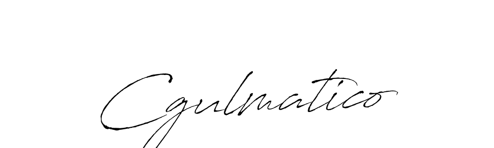 Use a signature maker to create a handwritten signature online. With this signature software, you can design (Antro_Vectra) your own signature for name Cgulmatico. Cgulmatico signature style 6 images and pictures png