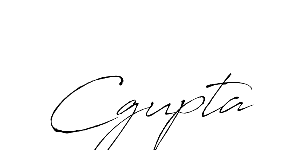 How to make Cgupta signature? Antro_Vectra is a professional autograph style. Create handwritten signature for Cgupta name. Cgupta signature style 6 images and pictures png