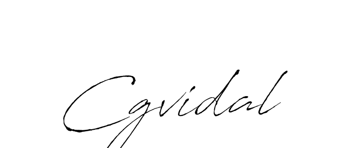 How to make Cgvidal signature? Antro_Vectra is a professional autograph style. Create handwritten signature for Cgvidal name. Cgvidal signature style 6 images and pictures png