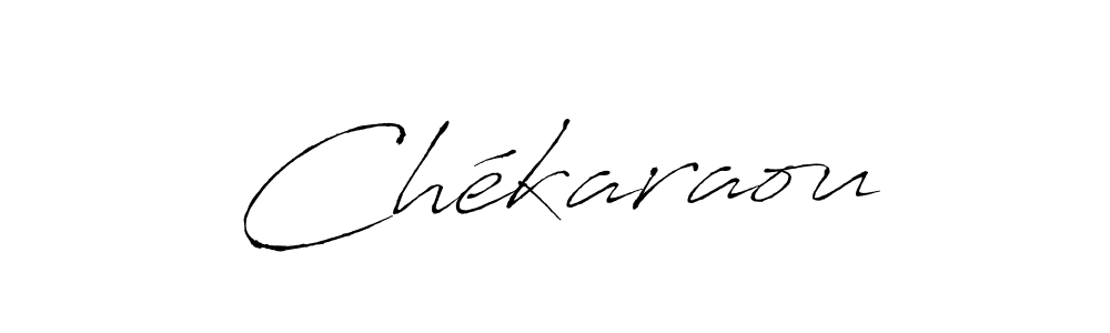 You should practise on your own different ways (Antro_Vectra) to write your name (Chékaraou) in signature. don't let someone else do it for you. Chékaraou signature style 6 images and pictures png