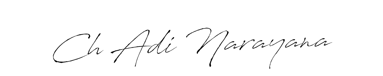 Similarly Antro_Vectra is the best handwritten signature design. Signature creator online .You can use it as an online autograph creator for name Ch Adi Narayana. Ch Adi Narayana signature style 6 images and pictures png