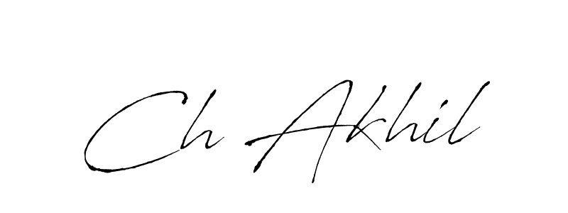 Once you've used our free online signature maker to create your best signature Antro_Vectra style, it's time to enjoy all of the benefits that Ch Akhil name signing documents. Ch Akhil signature style 6 images and pictures png