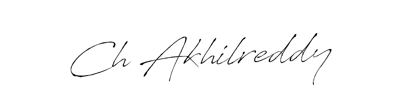 Once you've used our free online signature maker to create your best signature Antro_Vectra style, it's time to enjoy all of the benefits that Ch Akhilreddy name signing documents. Ch Akhilreddy signature style 6 images and pictures png