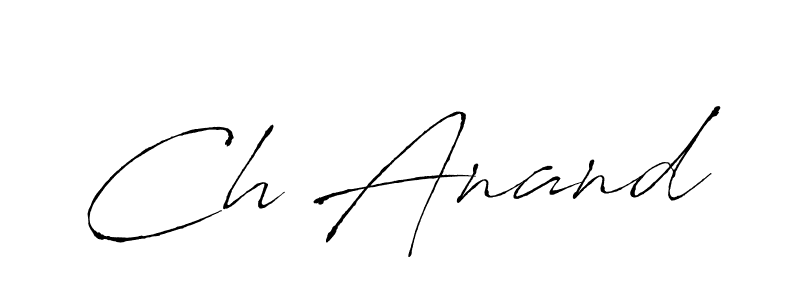 Once you've used our free online signature maker to create your best signature Antro_Vectra style, it's time to enjoy all of the benefits that Ch Anand name signing documents. Ch Anand signature style 6 images and pictures png